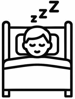 sleeping child image